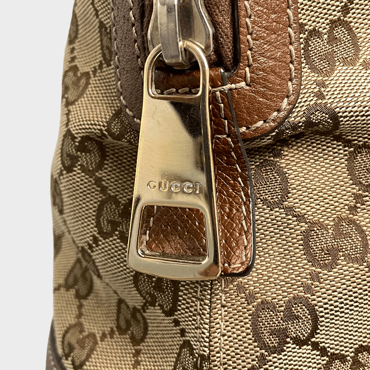 Gucci Monogram Bree Medium Dark Brown GHW Shoulder Bag