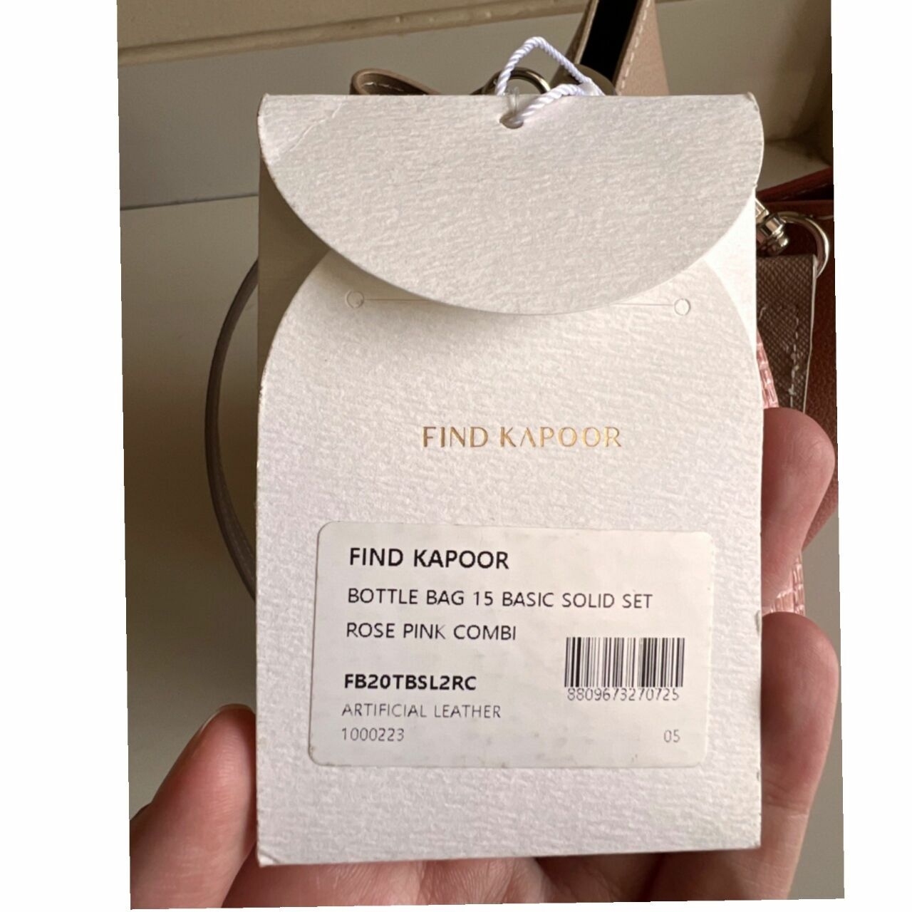 Find Kapoor Rose Pink 15 Bottle Bag