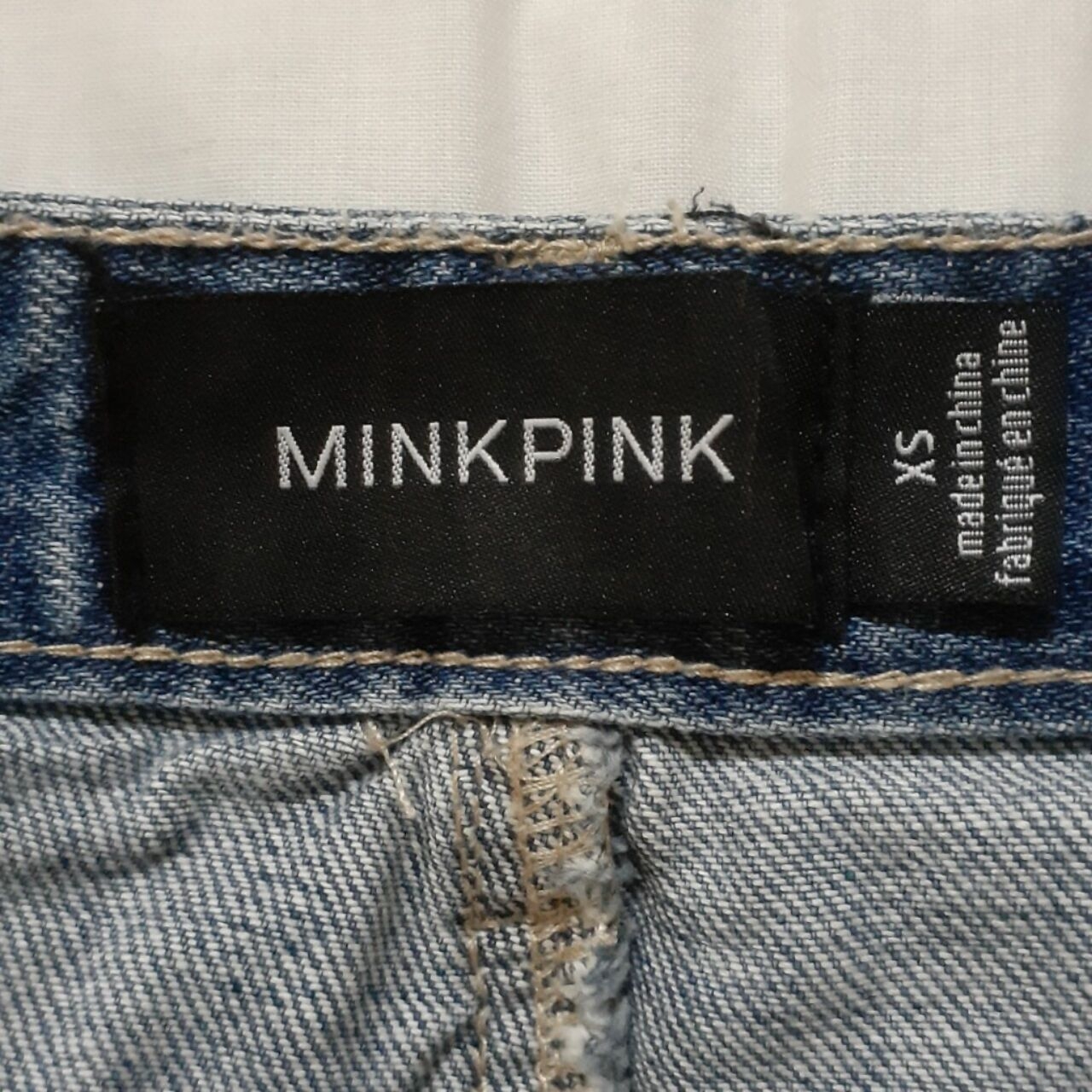 Mink Pink Blue Rok Mini