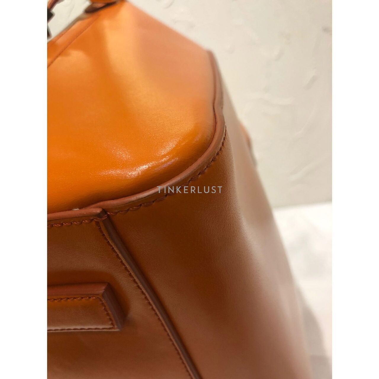 Givenchy Antigona Medium Orange Smooth Leather 2012 GHW Satchel
