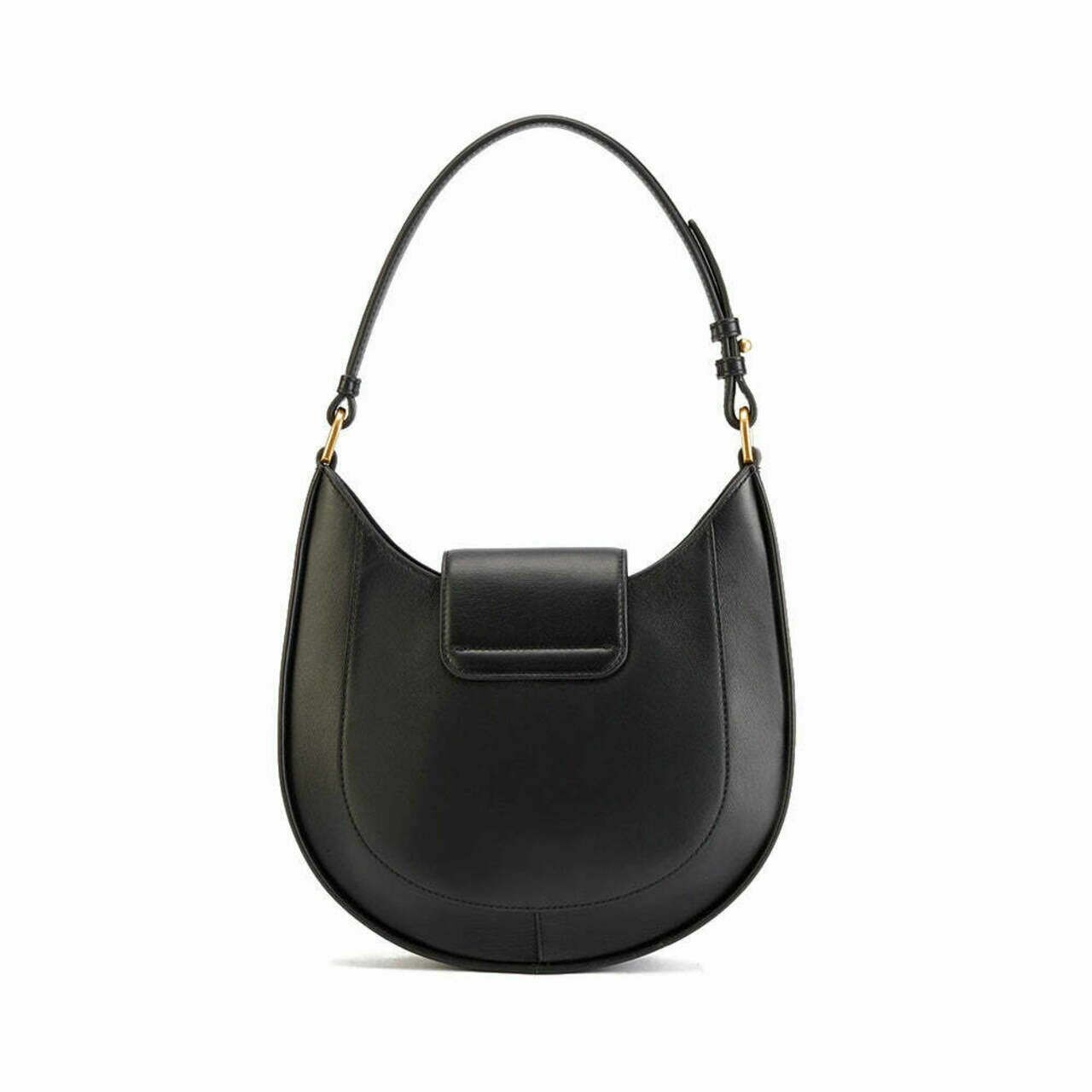 Phillip Lim Pashli Modern Hobo Bag Calfskin Leather Black Ghw