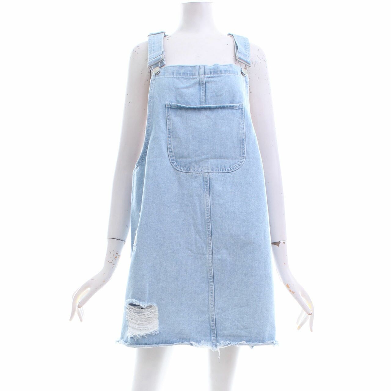 Denim Co Blue Denim Overall Mini Dress