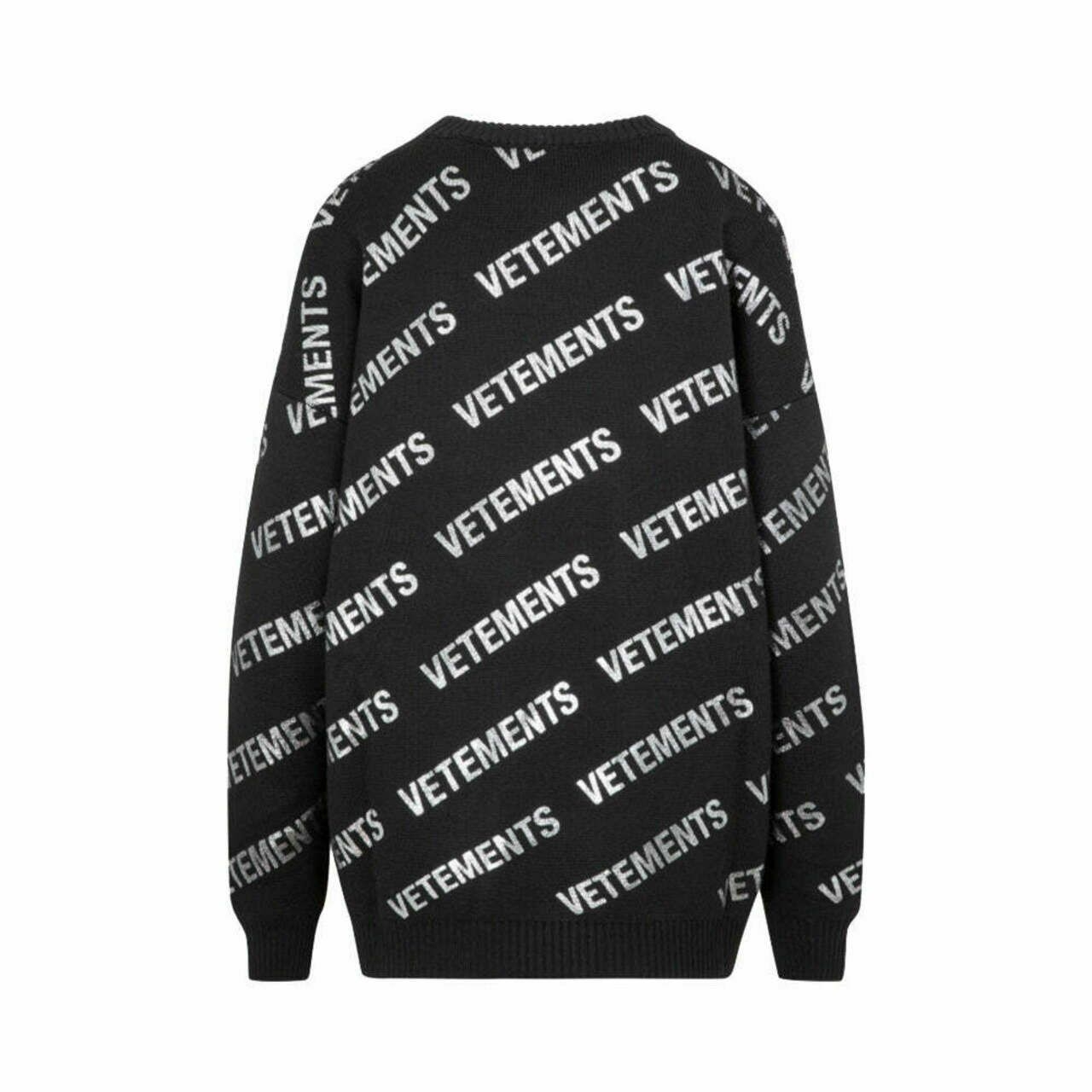 Vetements Silver Sweater