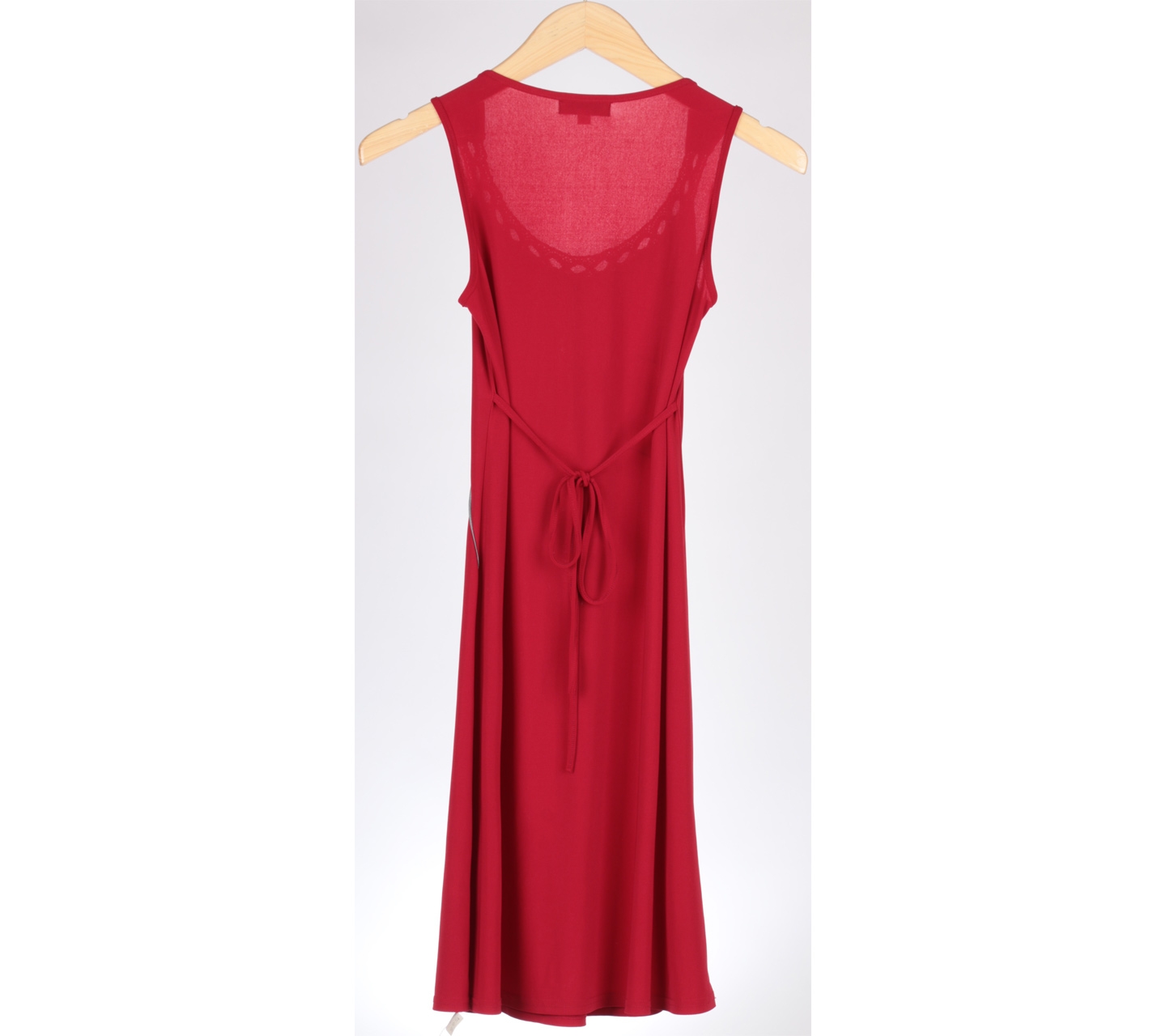 Arithalia Red Sequined Collar Sleeveless Mini Dress