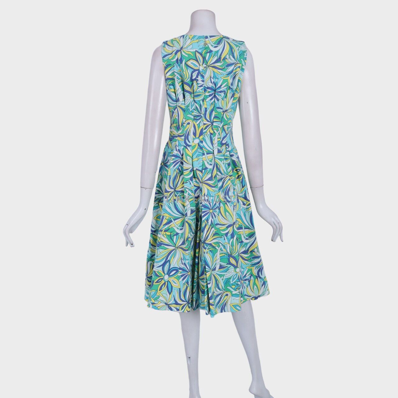Kate Spade Anemome Floral Amelia Multicolour Midi Dress