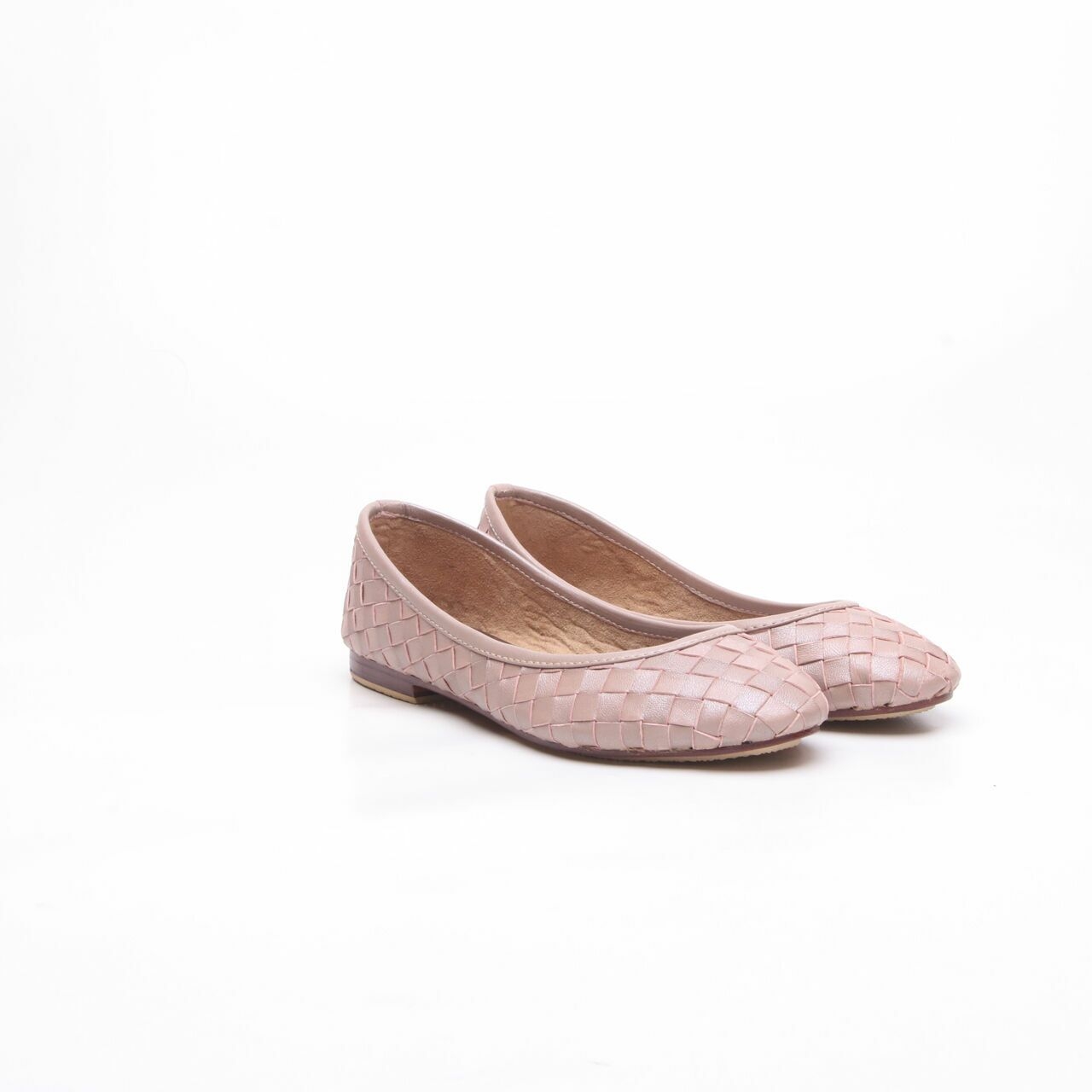 Pla Silver & Rose Gold Flats