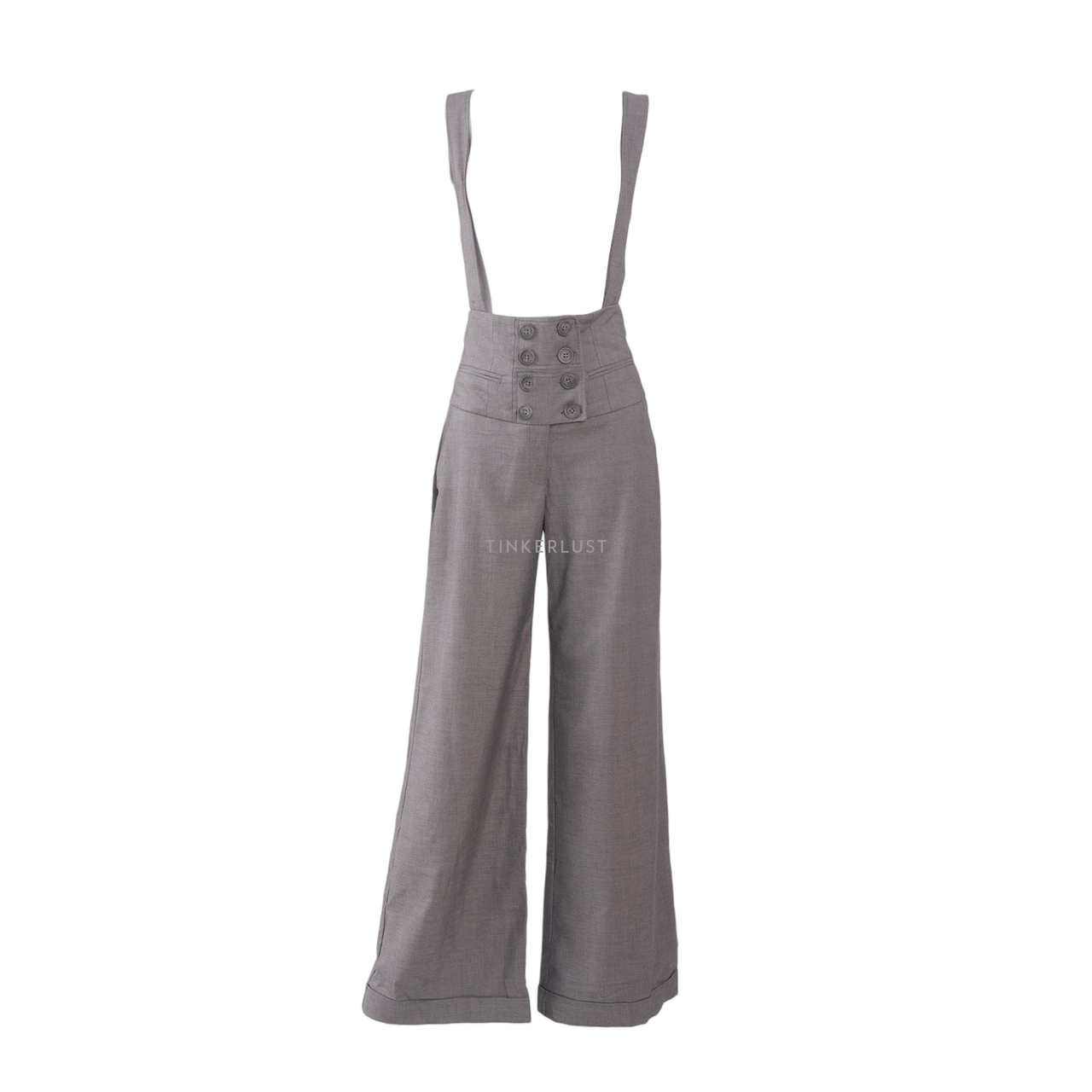 Warehouse Brown Overall Pants