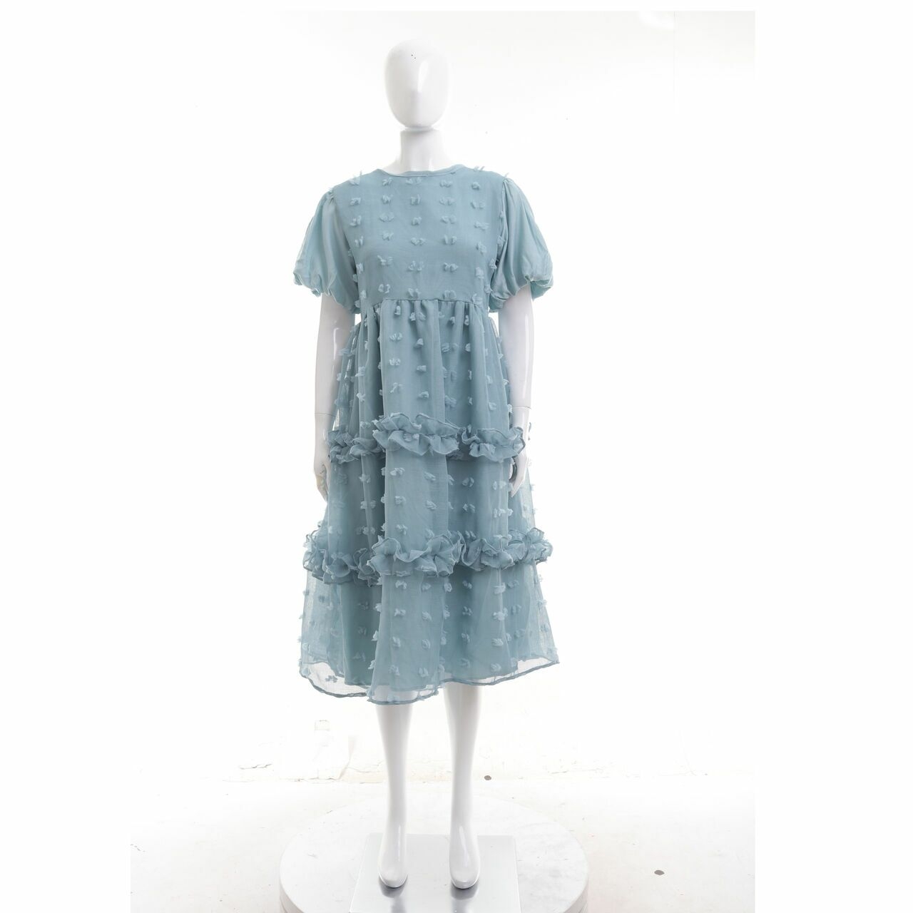 Miroir Blue Midi Dress