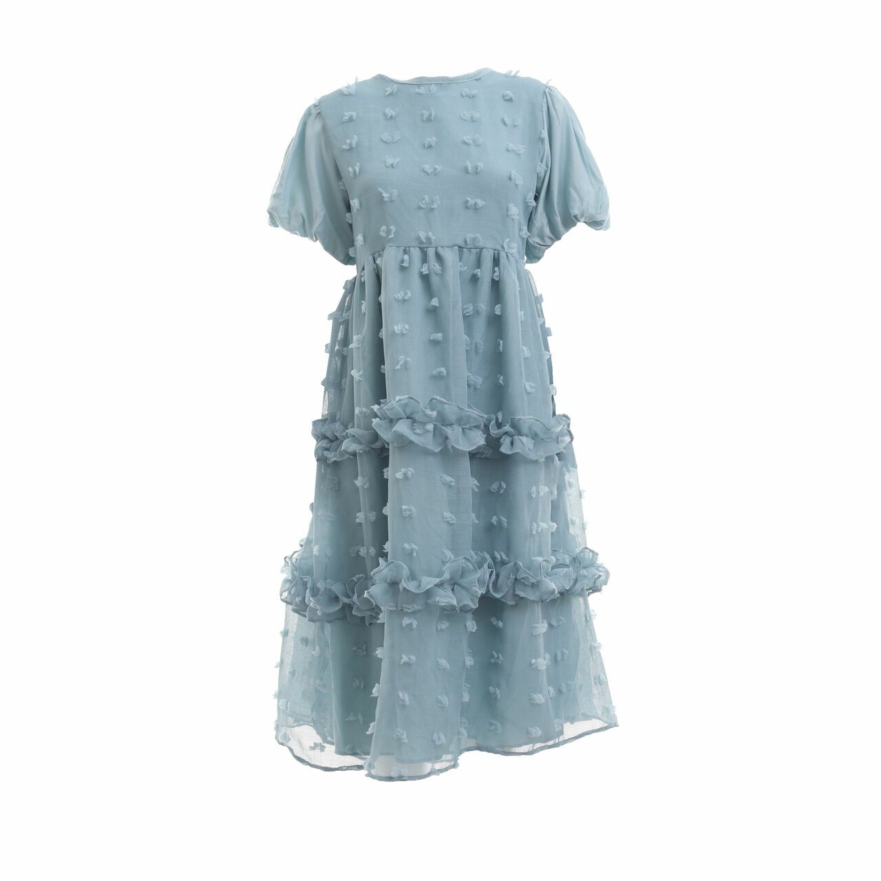 Miroir Blue Midi Dress