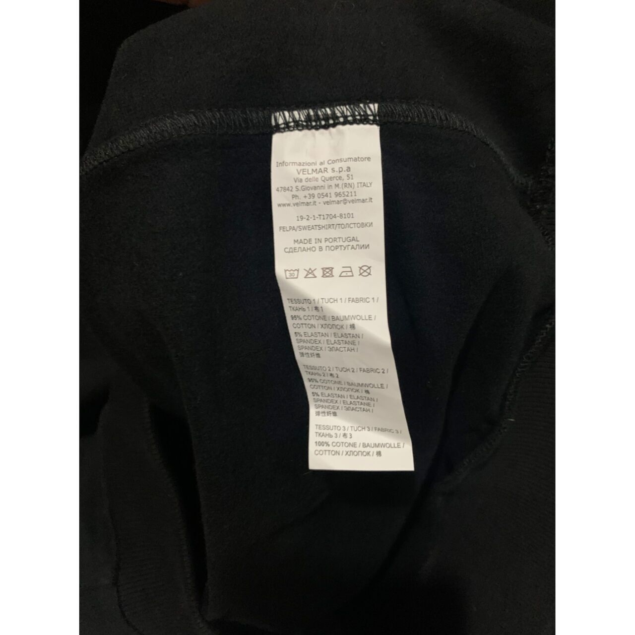 Moschino Shoulder Tape Sweatshirt