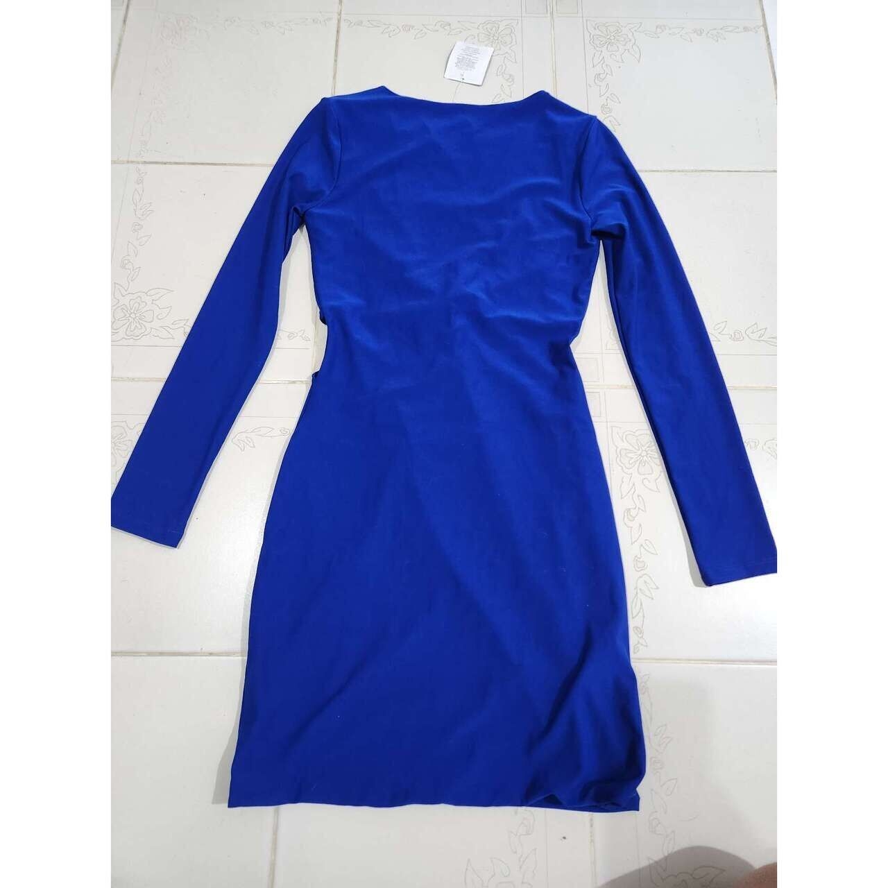 Topshop Dark Blue Mini Dress