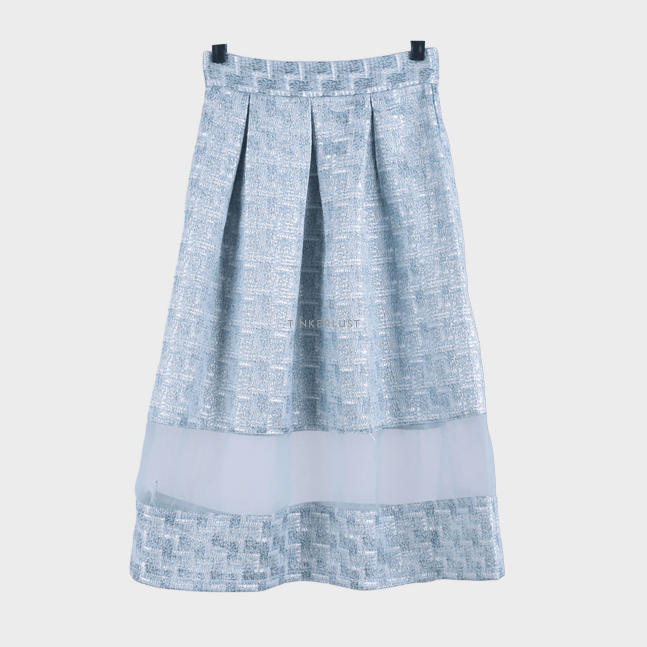 MDS Cold Jacquard Skirt in Blue