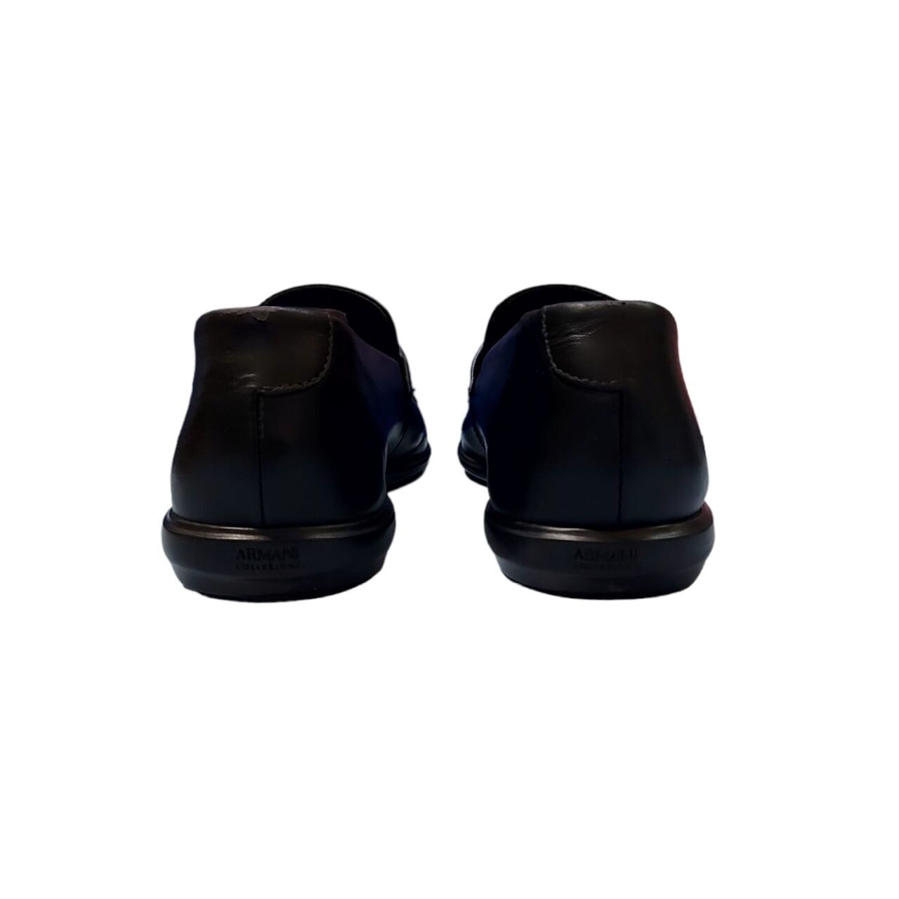 Armani Collezioni Black Loafers