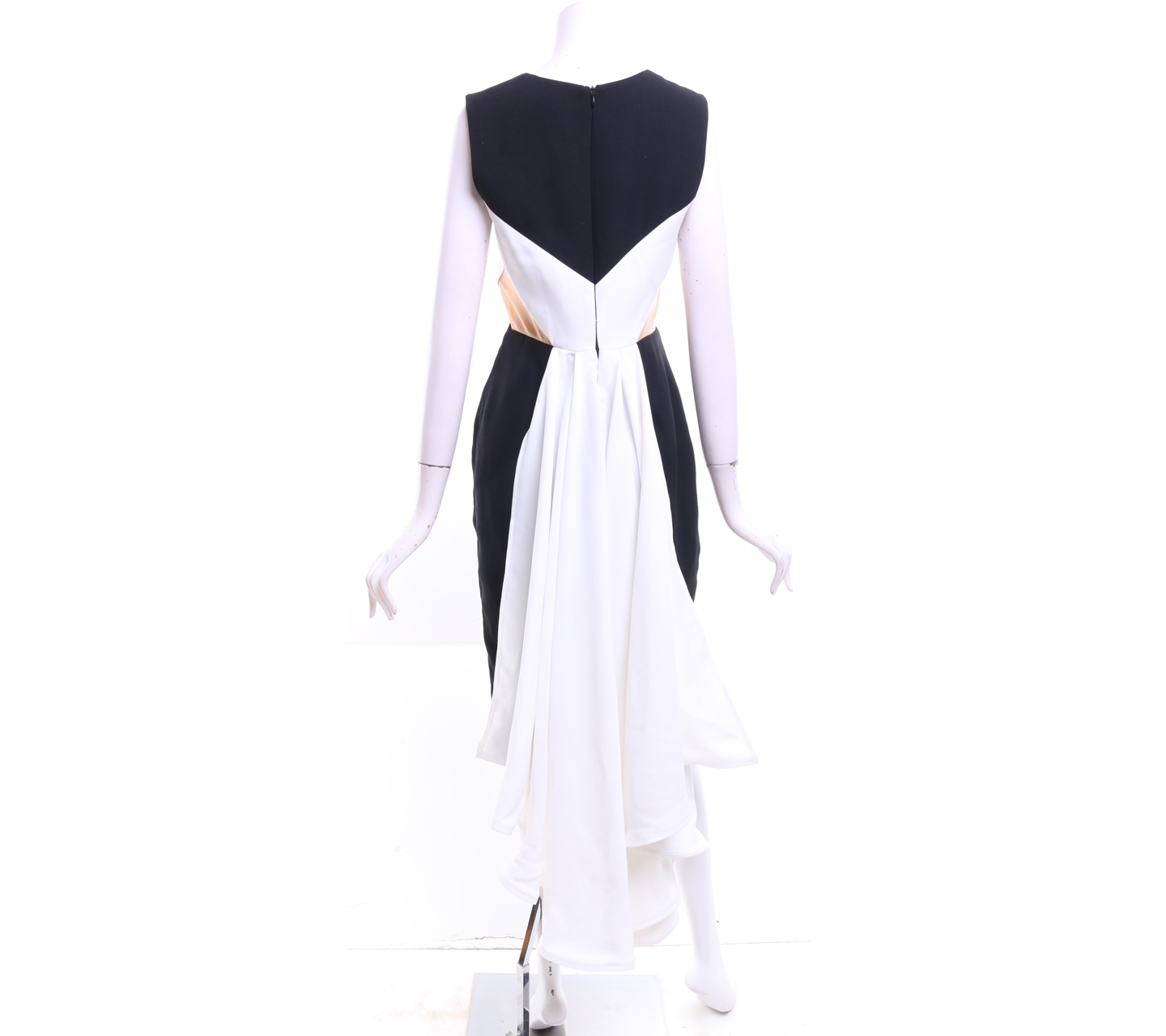 XOXO Black And White Midi Dress
