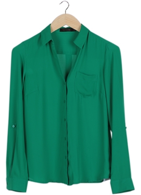 Green Pocket Shirt