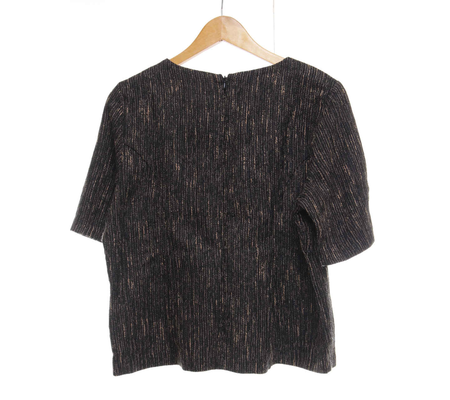 Eprise Black And Light Brown Blouse
