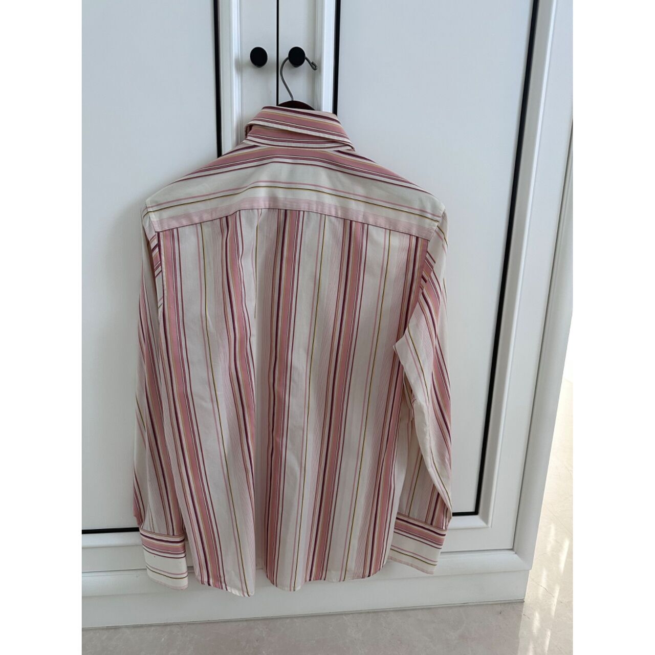 DKNY Pink & White Stripes Shirt