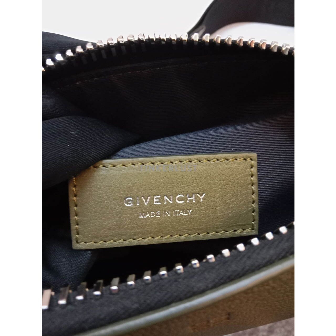 Givenchy Antigona U Bumbag Vert Olive Grained Calfskin 2021 Sling Bag
