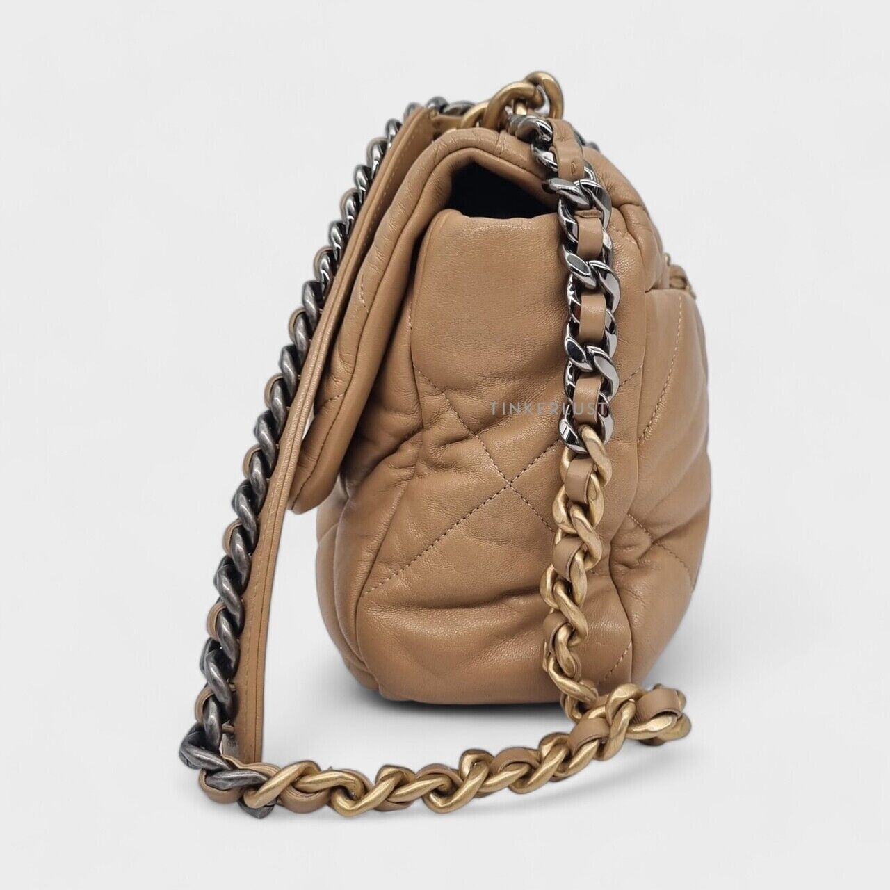 Chanel C19 Medium Beige GHW #29 Sling Bag