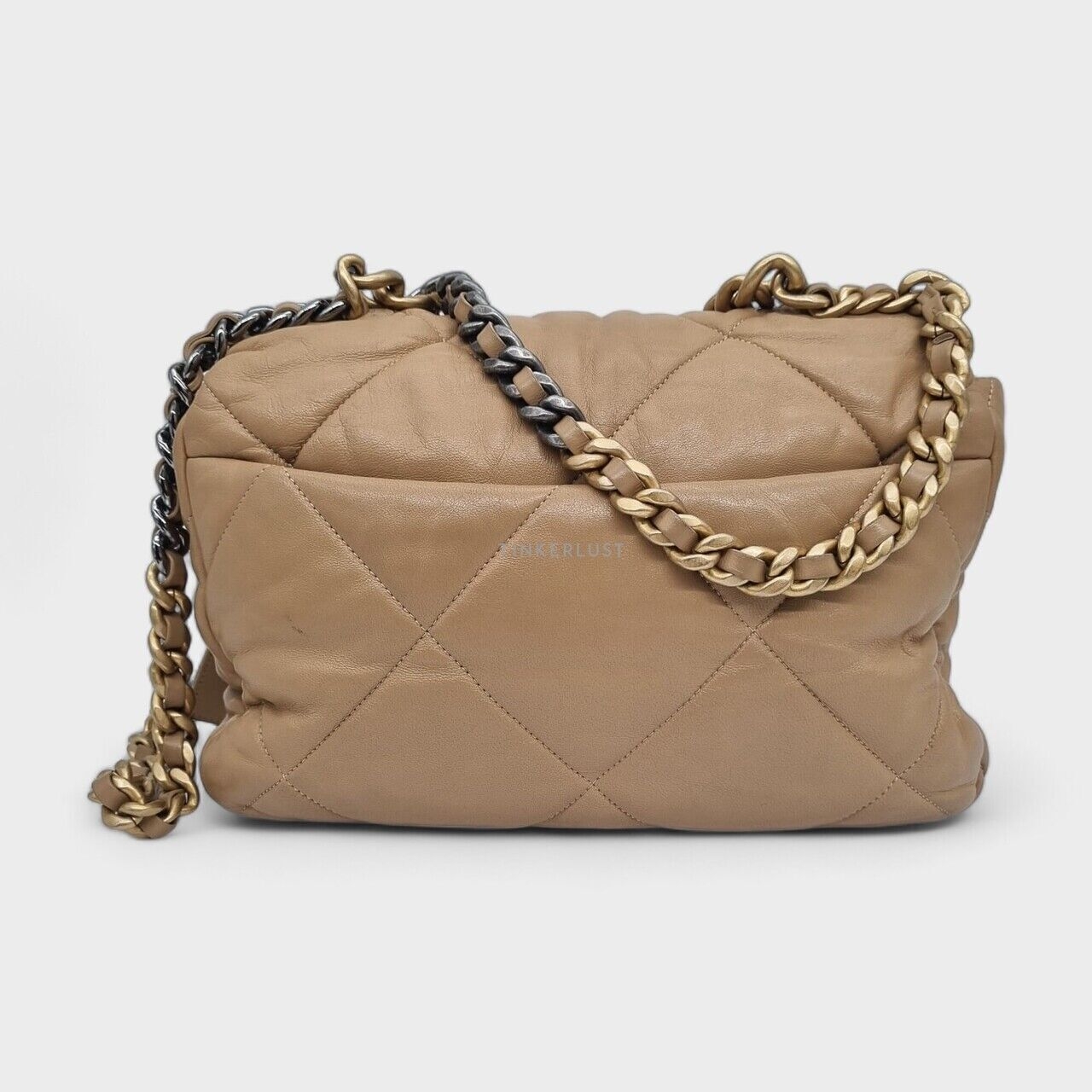 Chanel C19 Medium Beige GHW #29 Sling Bag
