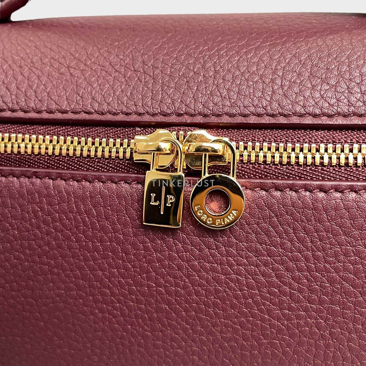 Loro Piana Extra Pocket L19 Azuki Beans Grained Calfskin GHW Handbag