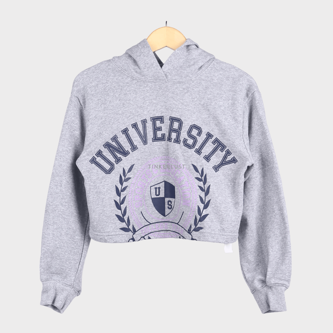 GU Grey Hoodie Sweatshirt