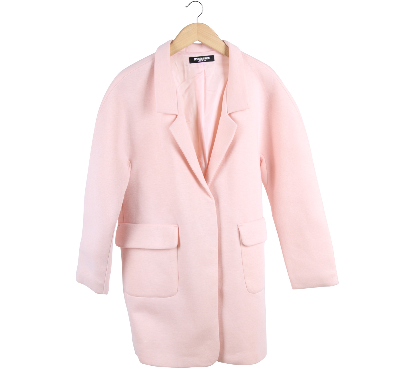 Fashion Union Pink Coat
