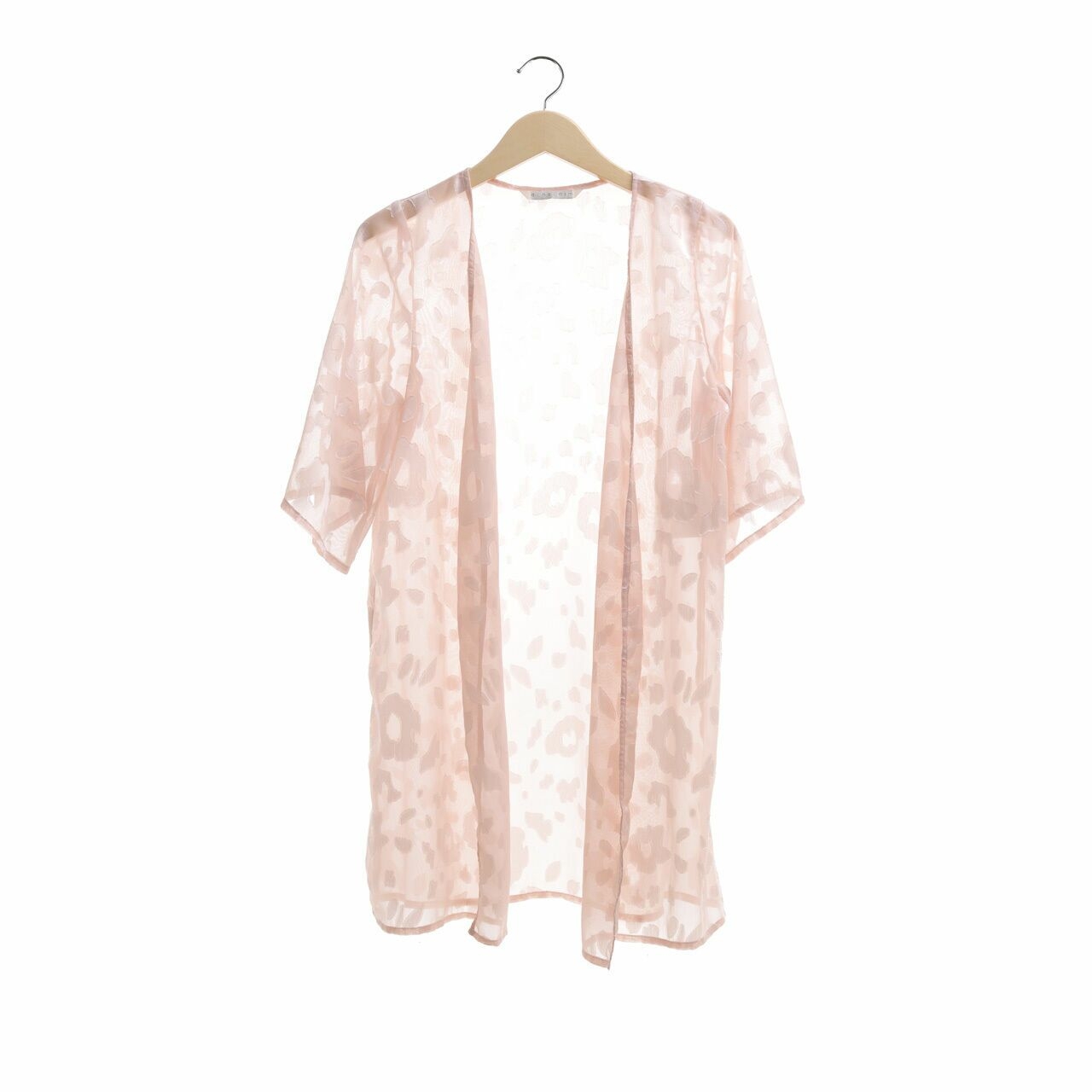 Gaetanonavvara Soft Pink Sheer Outerwear