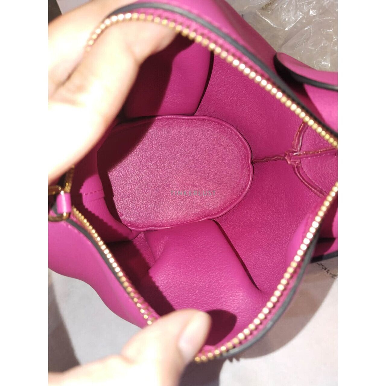 Loewe Mini Elephant Pink 2016 Sling Bag