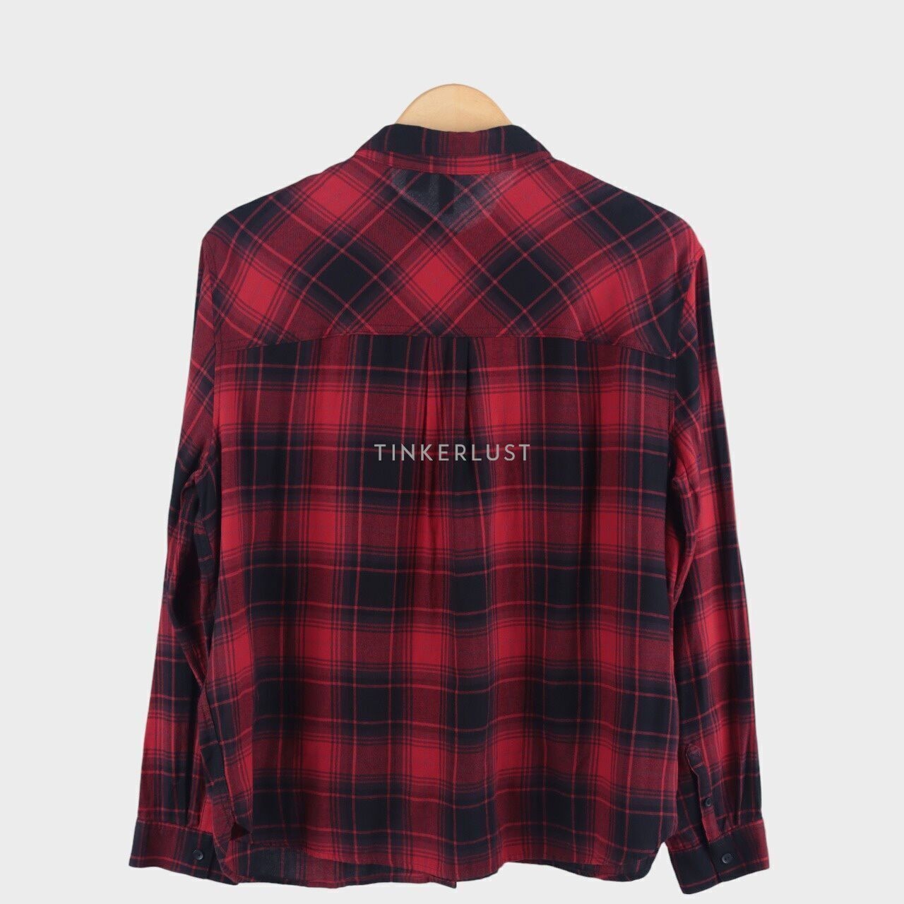 H&M Black & Red Plaid Shirt