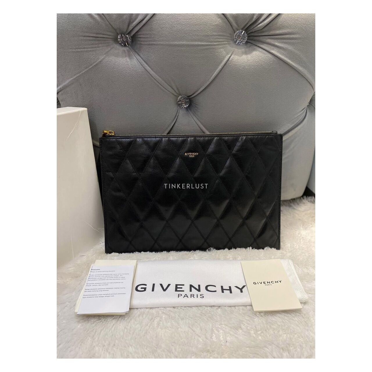 Givenchy Medium Black 2018 GHW Pouch