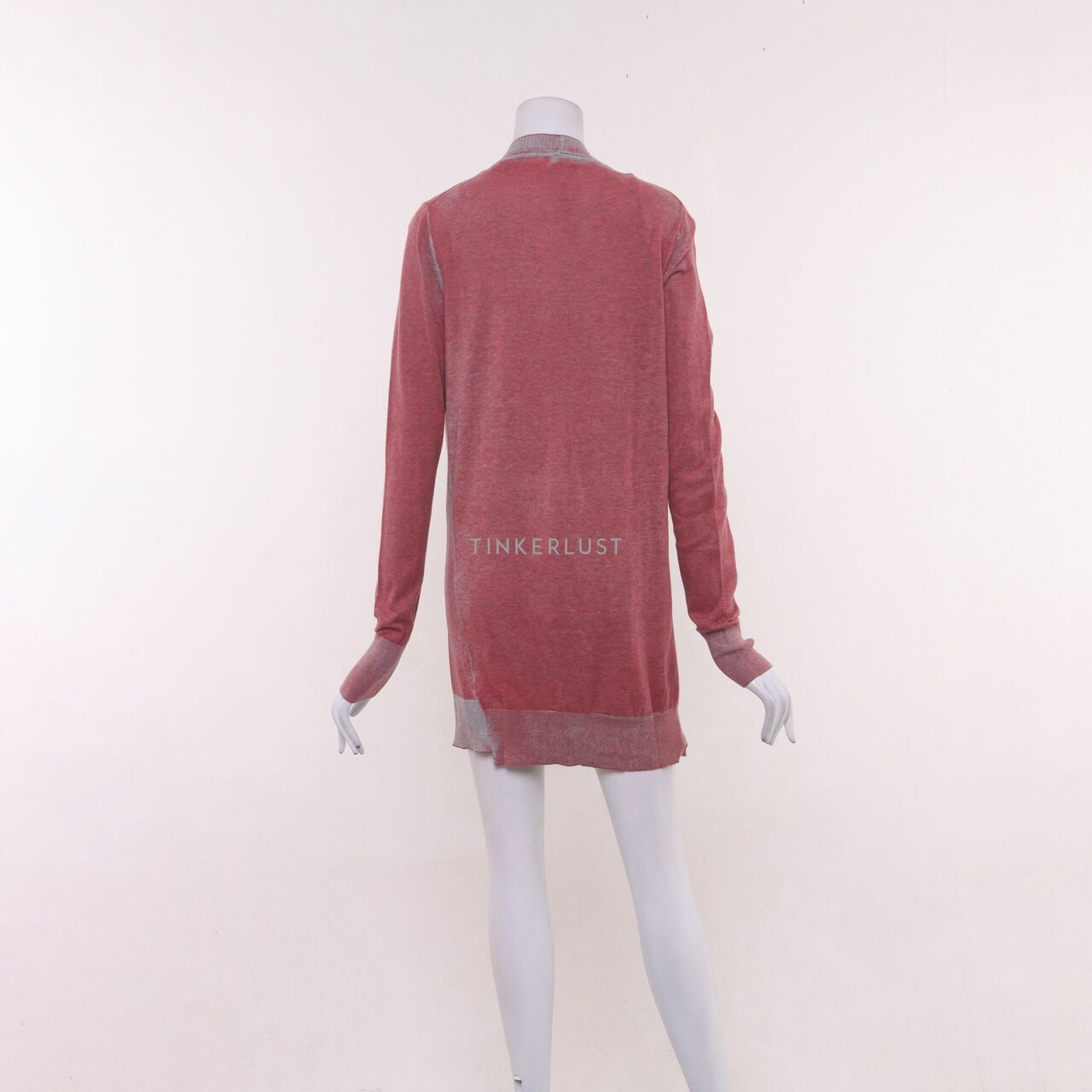 DKNY Jeans Red Cardigan