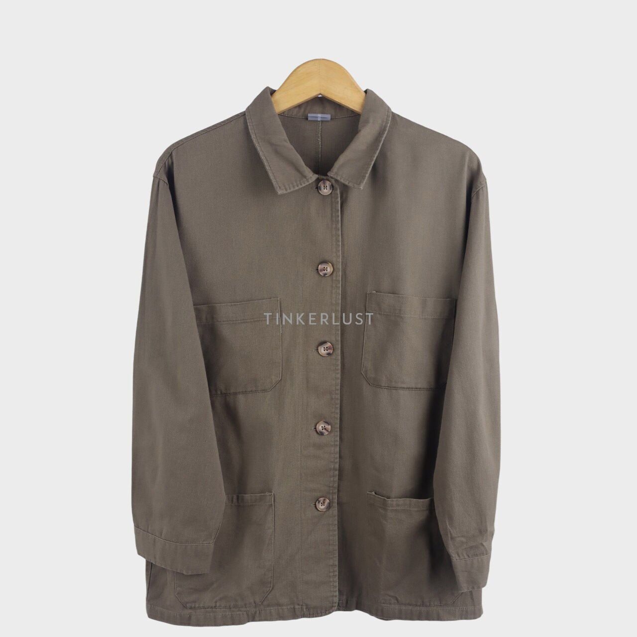 This is April Olive Shirt