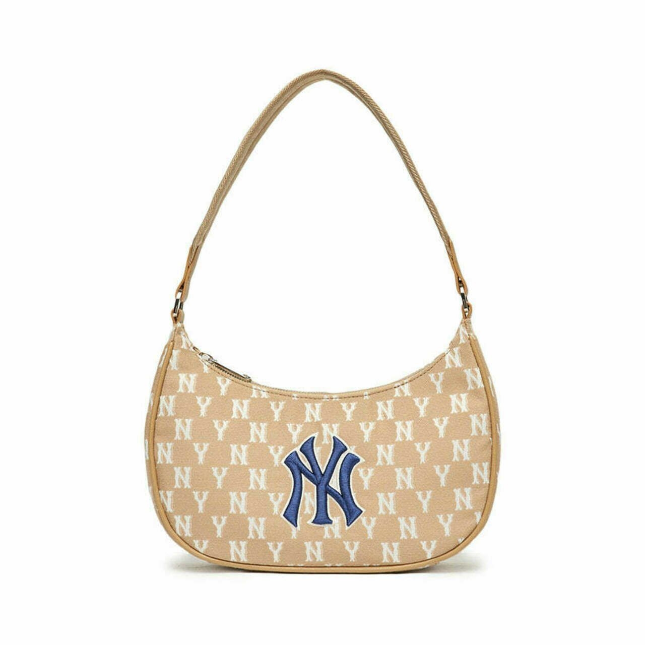 MLB NY Yankees Monogram New Hobo bag Beige/Blue