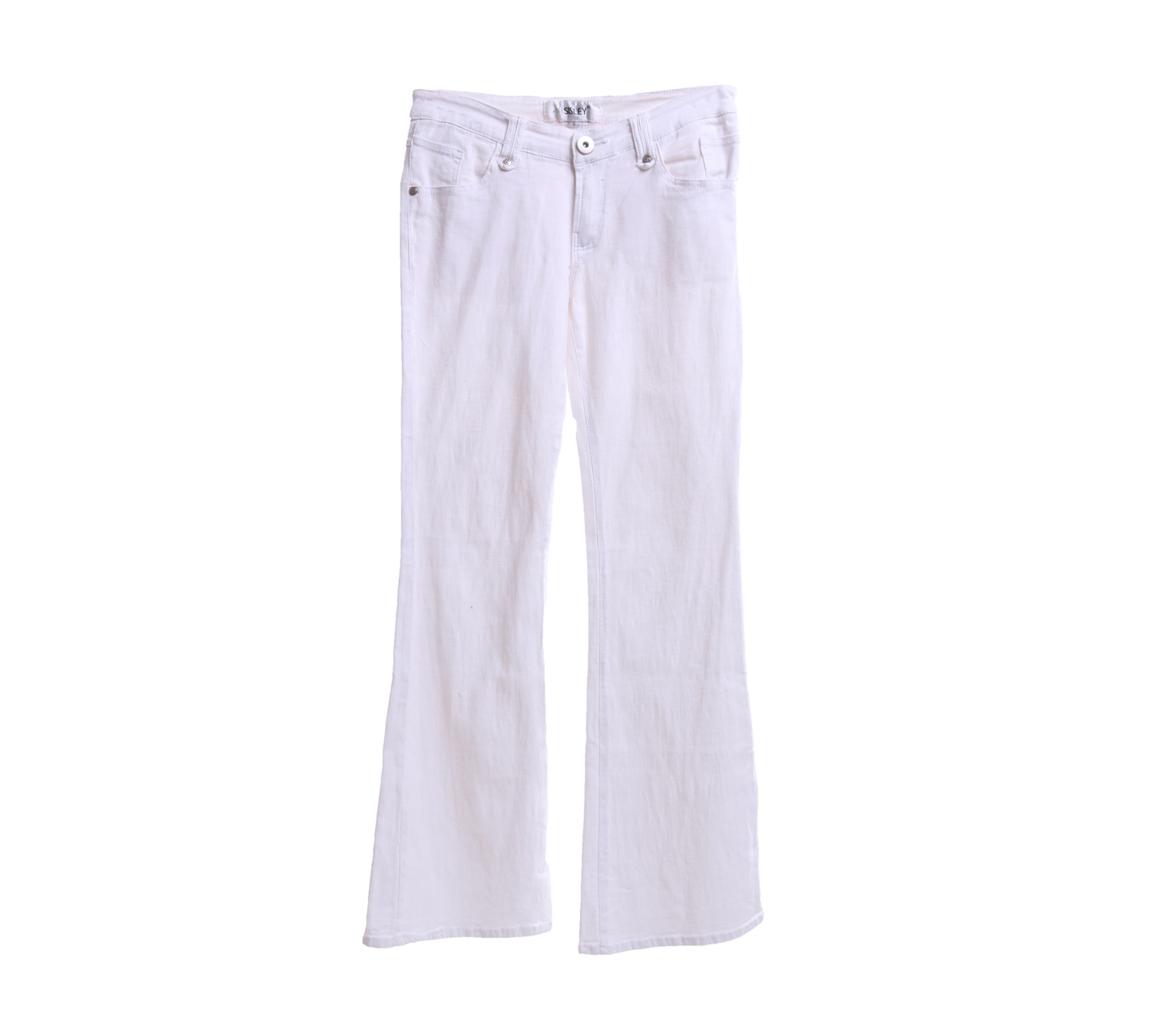 Sisley White Long Pants