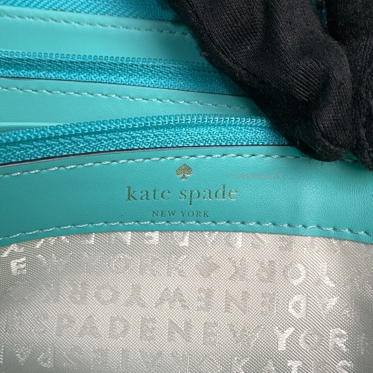 Kate Spade Montford Park Nisha Mint Leather GHW Wallet