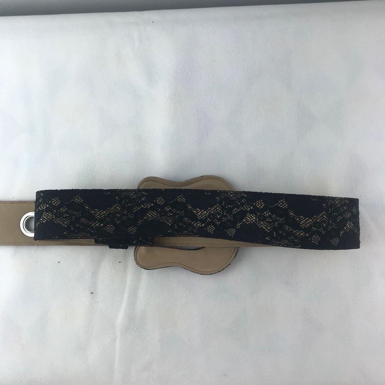 Guess Lace Belt with Large Buckle