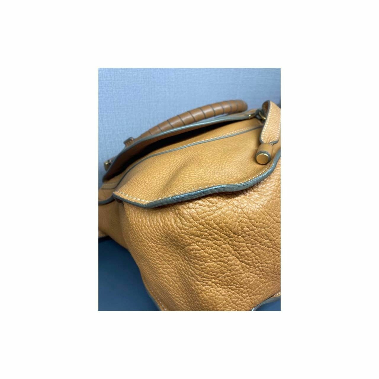Chloe Marcie Mustard Handbag