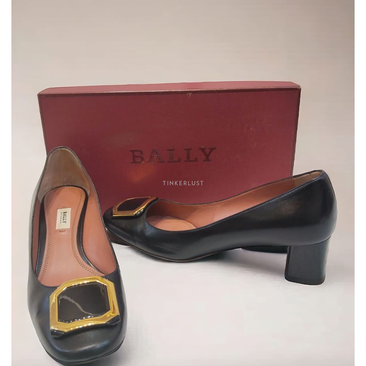 Bally Pump Shoes Black Heels 