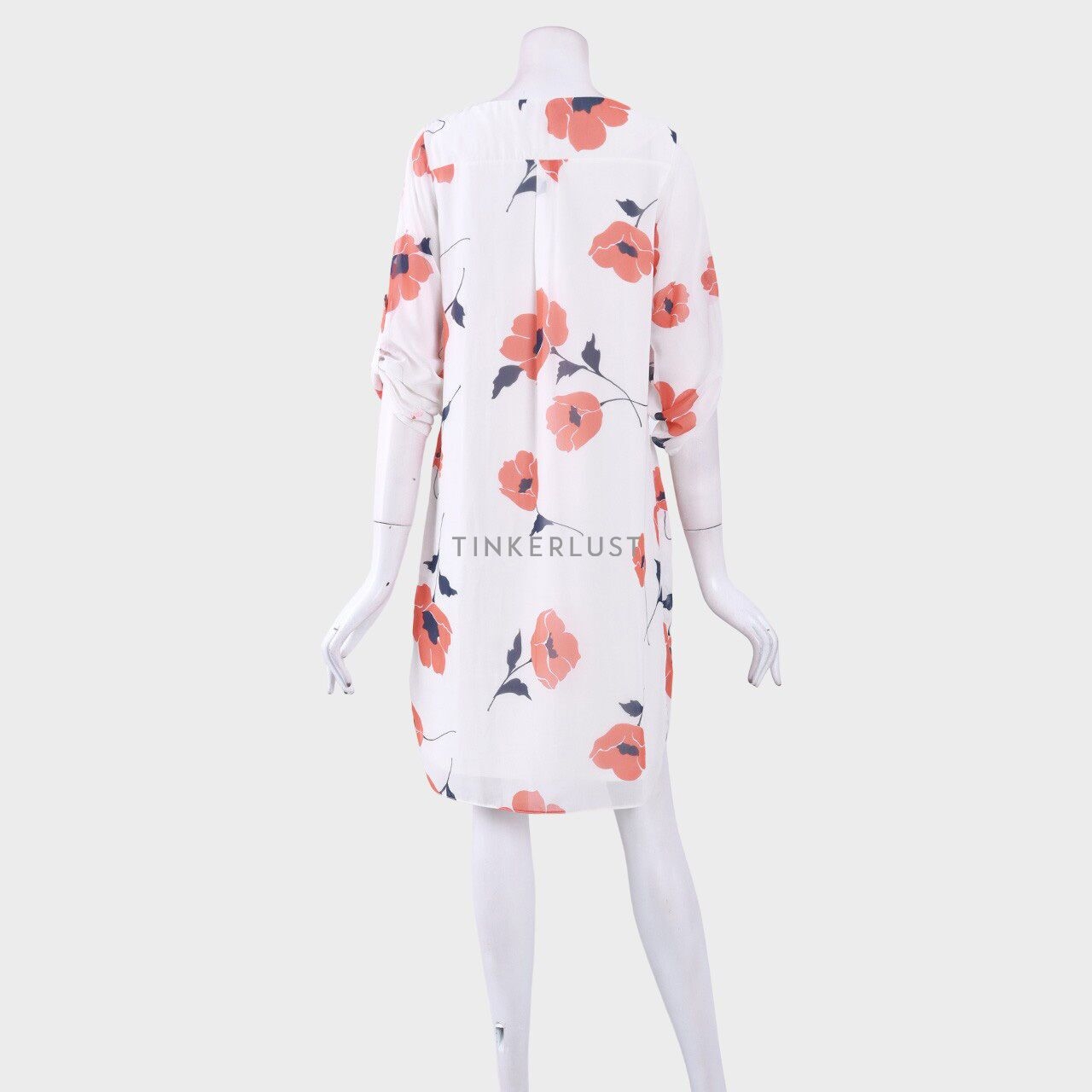 Dorothy Perkins White Floral Mini Dress