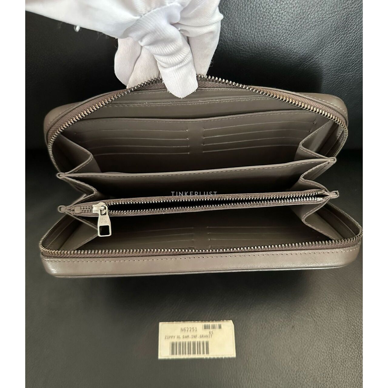 Louis Vuitton Zippy XL Damier Infini Granit Wallet