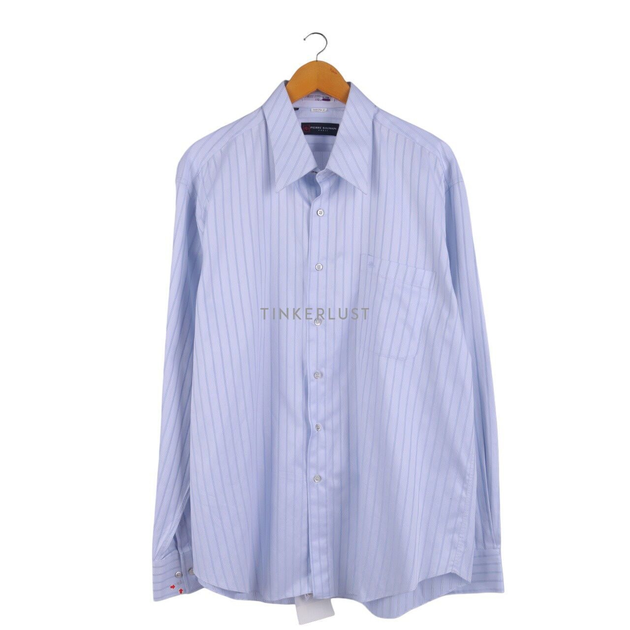 Pierre Balmain Blue Stripes Long Sleeve Shirt