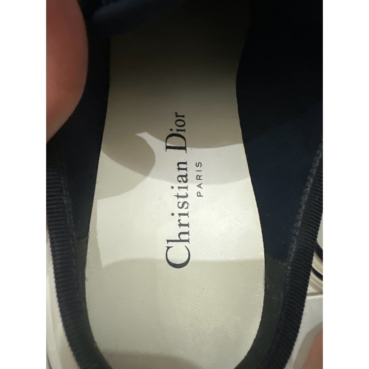 Christian Dior Navy Sneakers
