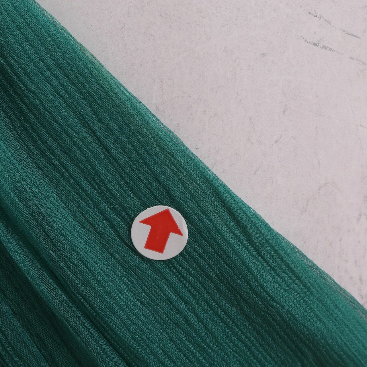 Tadashi Shoji Green One Shoulder Long Dress