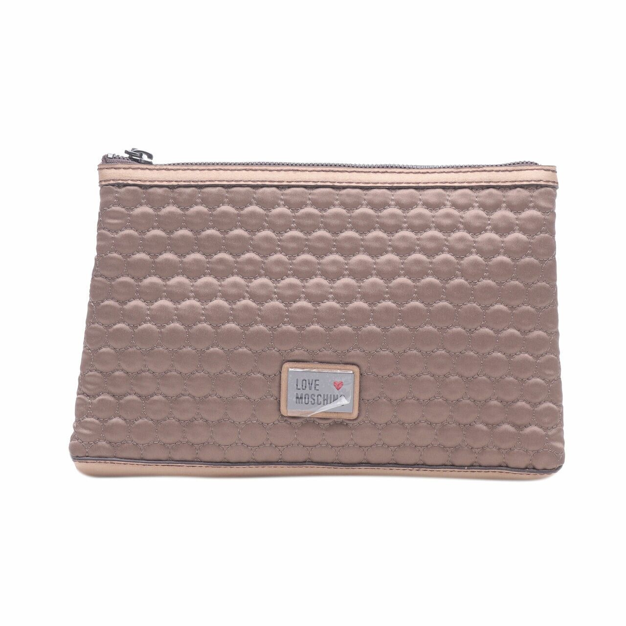 Love Moschino Brown Pouch