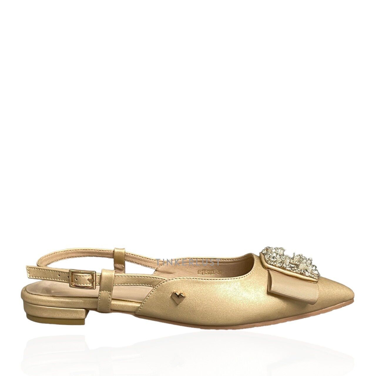 Pvra Gold Sandals