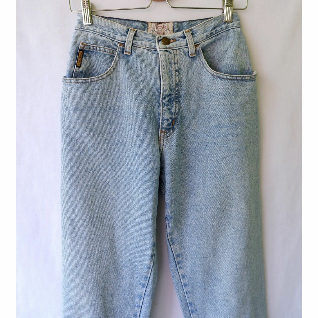Armani Jeans Blue Highwaist Baggy Jeans Long Pants