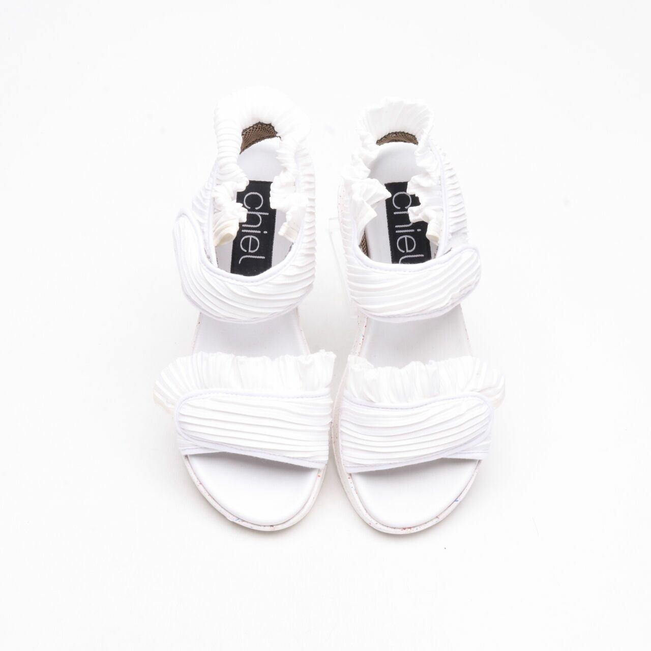 Chiel White Sandals