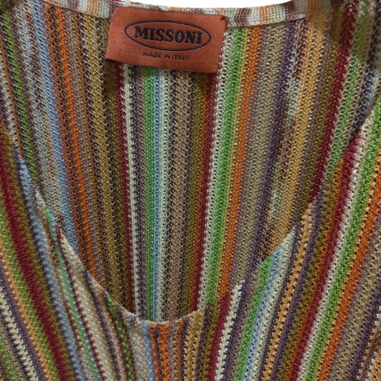 Missoni Multi Stripes Midi Dress
