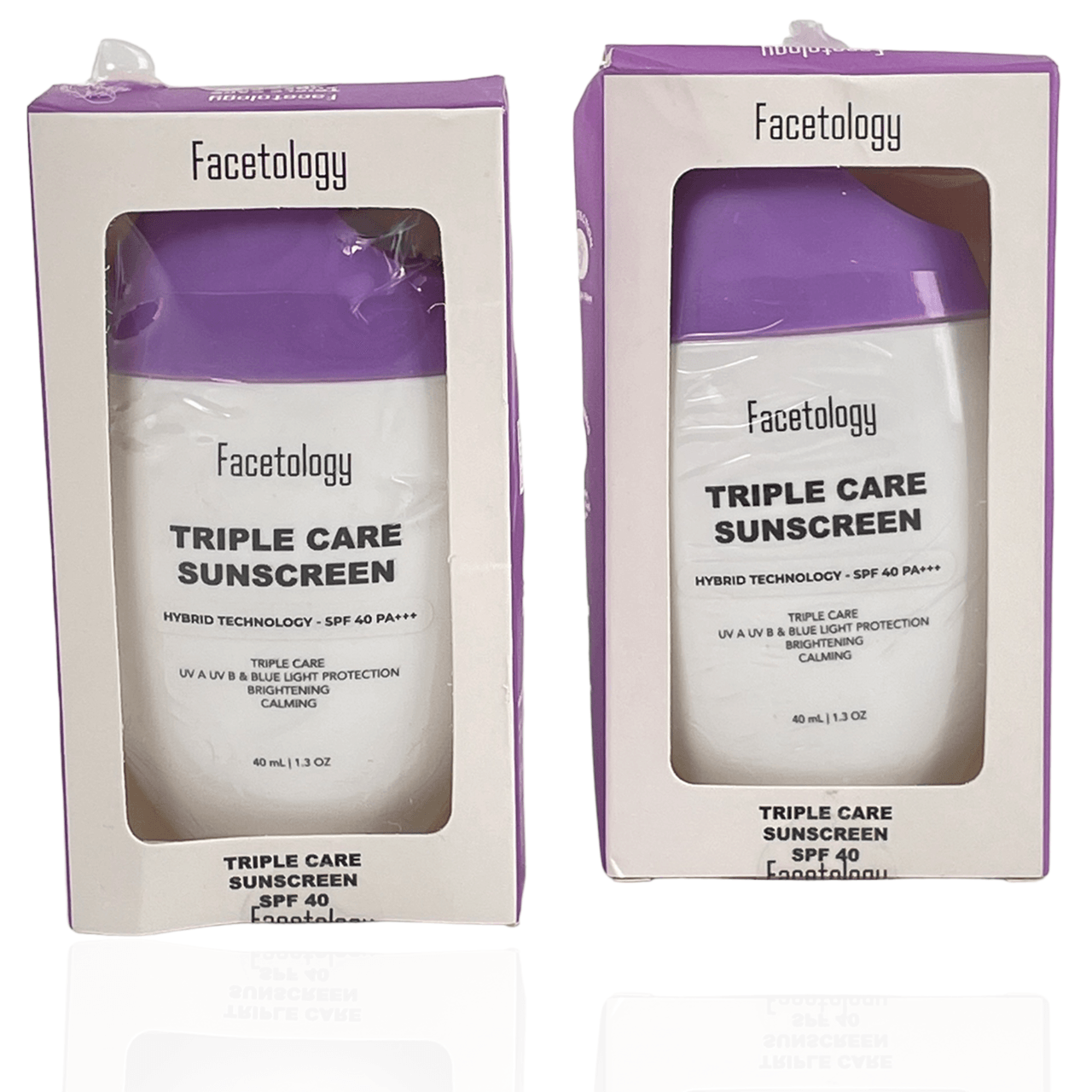 Private Collection Bundling Facetology Triple Care Suncreen Skin Care